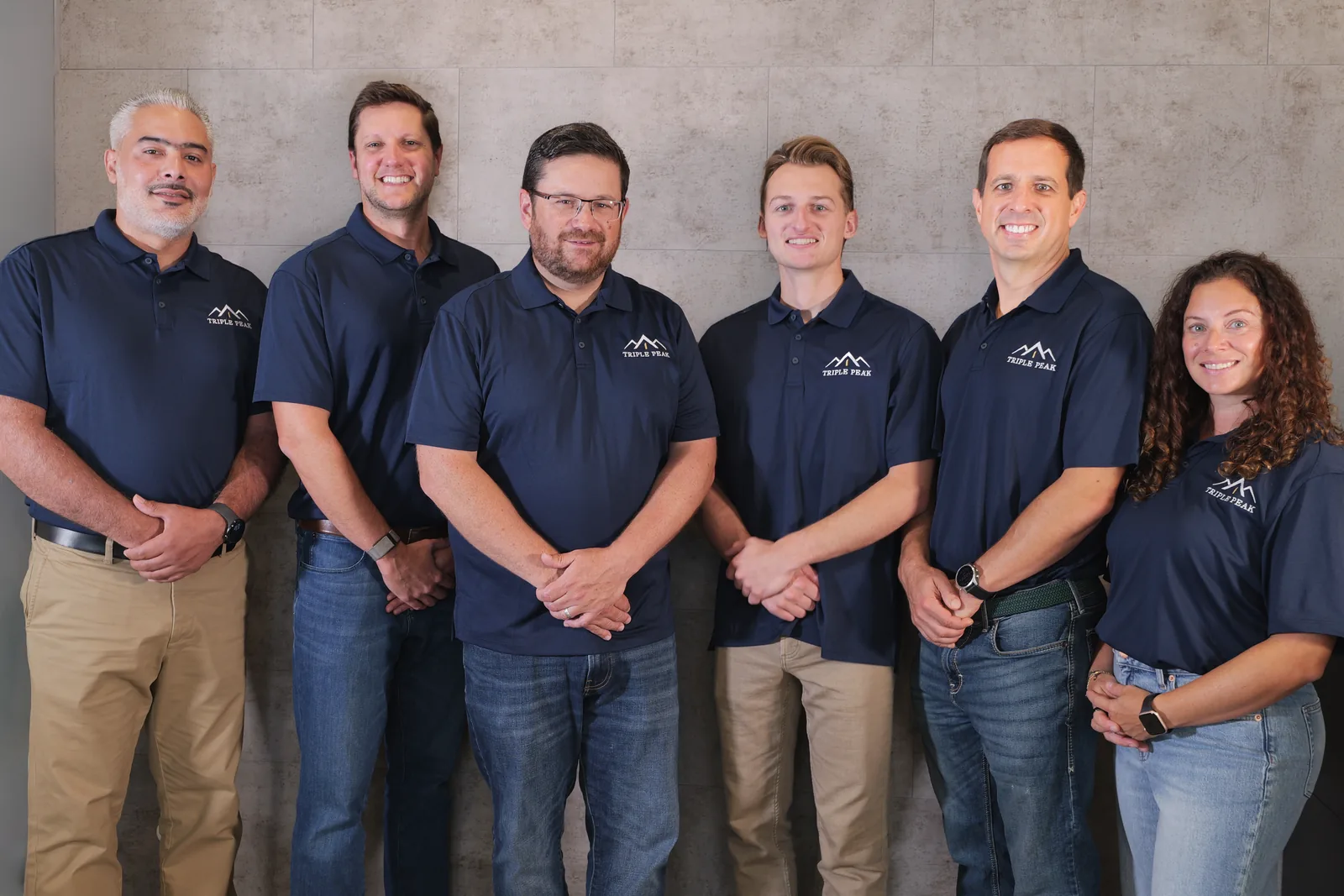 Triple Peak team: Carlos, Alex, Seth, Chris, Brian and Jenn